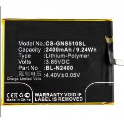 Bateria de Substituição Para Telemóvel/Smartphone Gionee GN9007 S5.1 Pro