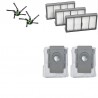 KIT de Sacos, Filtros e Escovas de Substituição Para iRobot Roomba s9
