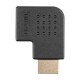 Adaptador/Extensor HDMI Para HDMI M/F Com Ângulo Reto