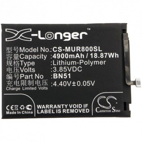 Bateria de Substituição para Telemóvel/Smartphone Xiaomi Redmi Note 8/8A/M1908C3IC