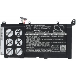 Bateria de Substituição Para Portátil Asus S551L/S551LA/S551LB