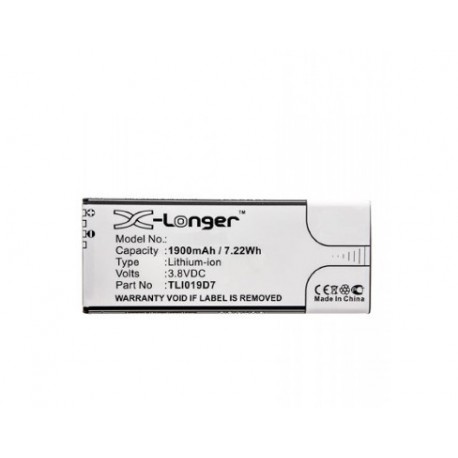 Bateria de Substituição Para Telemóvel/Smartphone TLI019D7