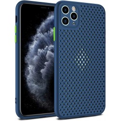 Capa Ultra Fina de Silicone TPU Azul para iPhone 11 Pro Max