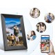   Moldura de Fotos Digital WiFi de 10 Polegadas com Memória de 16GB 