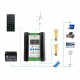 Controlador de Carga Híbrido Solar e Eólico 1000 W - Sistema de Identificação Automática de Voltagem 12V/24V