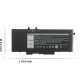 Bateria de Substituição Para Portátil Dell Dell Latitude 5400 E5400 Series