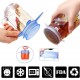 Conjunto de 6 Tampas de Silicone Elásticas 