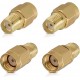  Adaptadores RP-SMA Macho para SMA Fêmea 