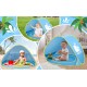 Tenda de Praia para Bebé com Piscina - Proteção UV e Fácil Montagem