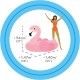Flamingo Insuflável INTEX para Crianças