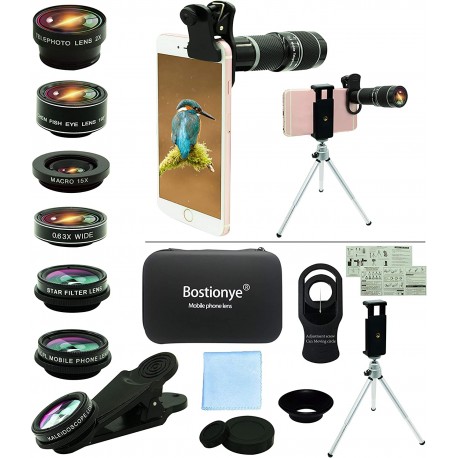 Kit de Lentes para Telemóvel 10 em 1