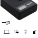  Carregador LCD USB BP1310 para Câmaras Samsung NX Series