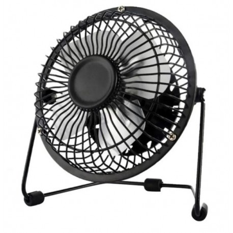 Mini Ventilador USB CoolSummer com Lâminas de Alumínio