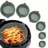 Conjunto de 6 Forros de Silicone para Air Fryer em Diferentes Tamanhos