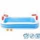 Piscina Insuflável Infantil com Cestos de Basquetebol