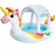 Piscina Insuflável Unicórnio INTEX com Guarda-sol Desmontável e Pulverizador de Água