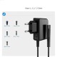 Carregador de Máquina de Barbear 12V Compatível com Braun Series 9 e Outros