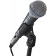 Microfone Vocal Dinâmico Supercardióide Profissional para Estúdio e Palco