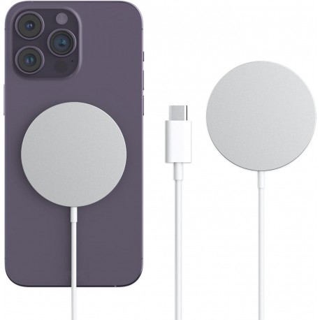 Carregador Sem Fios Magnético USB-C 15W