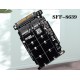 Adaptador M.2 NVMe SATA U.2 com Suporte para SSD de 2230/2242/2260/2280mm