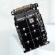 Adaptador M.2 NVMe SATA U.2 com Suporte para SSD de 2230/2242/2260/2280mm