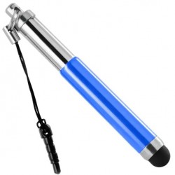 Caneta Stylus Retráctil Universal com Conector de 3.5mm para Smartphones e Tablets