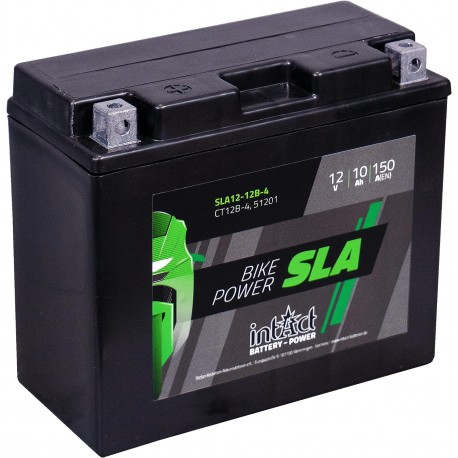 Bateria de Moto Robusta 12V 10Ah 150A (EN), Tecnologia AGM