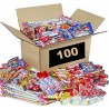 Mega Pack de 100 Unidades: Gomas e Doces - Ideal para Aniversários, Festas Infantis