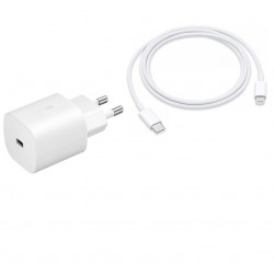 Carregador USB-C / Type-C Fast Charging 35W + Cabo USB-C para Lightning (1 m)