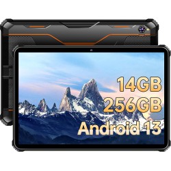 Tablet 14GB + 256GB ROM (1TB TF), Android 13 OUKITEL RT5 Rugged 