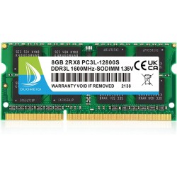 Módulo de Memória RAM DDR3 8GB 1600MHz PC3L-12800S para Portátil