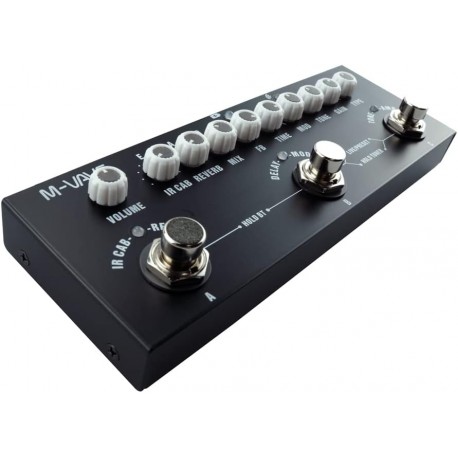 M-Vave Cube Baby - Pedal Multiefeitos de Guitarra com 8 Emulações de Amplificador e 4 Efeitos Integrados