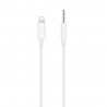 Cabo de Áudio 3,5 mm com Conetor Lightning para iPhone e iPad
