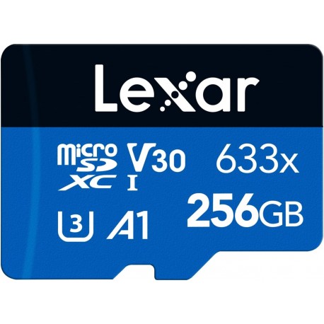 Cartão Micro SD 256GB com Adaptador SD