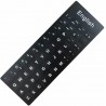 Adesivos de Teclado QWERTY Americano de Alta Qualidade