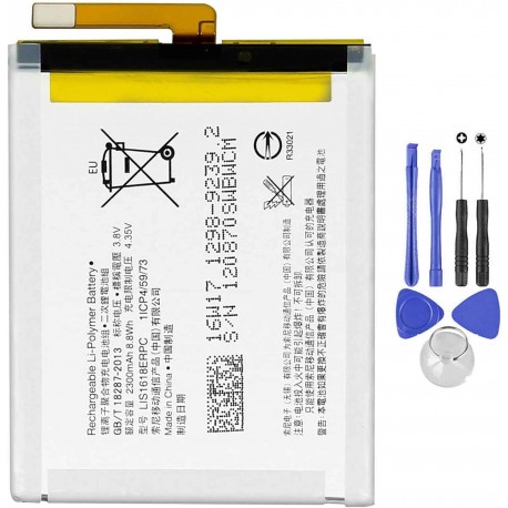 Bateria de Alta Capacidade para Sony Xperia E5 LIS1618ERPC 2300mAh