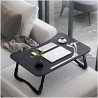 Mesa Portátil Multifuncional para Portátil  com 4 Portas USB