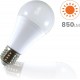 Lâmpada LED E27 9W com Sensor Crepuscular