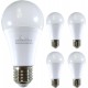 Pack de 5 Lâmpadas LED E27 9W com Sensor Crepuscular 
