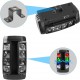 Cabeça de Luz  Móvel para DJ Spider com 8 LEDs RGBW, Controlo DMX-512 e Som Activado 