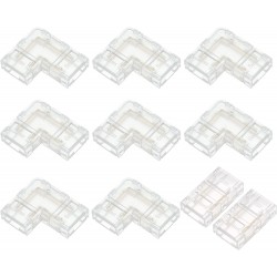 Conjunto de Conectores COB LED sem Solda 