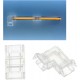 Conjunto de Conectores COB LED sem Solda 
