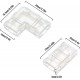 Conjunto de Conectores COB LED sem Solda 