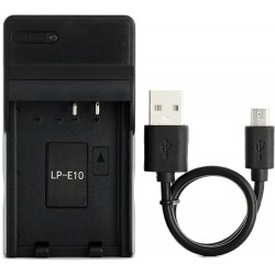 Carregador USB LP-E10 para Câmaras Canon