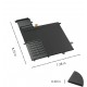 Bateria de Substituição Para Portátil ASUS ZenBook Flip S UX370 UX370U