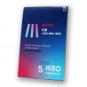 Cartão Meo 1GB +500 MIN./SMS