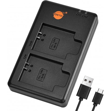 Carregador Duplo USB  para Baterias Canon NB-11L, NB-11LH