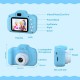 Câmara Fotográfica Infantil HD 1080P - Azul