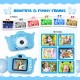 Câmara Fotográfica Infantil HD 1080P - Azul