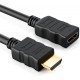 Extensão de Cabo HDMI  Premium 1m  Ultra HD 4K HDR